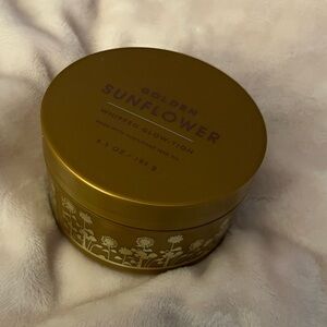 Bath and body works golden sunflower whipped glowtion